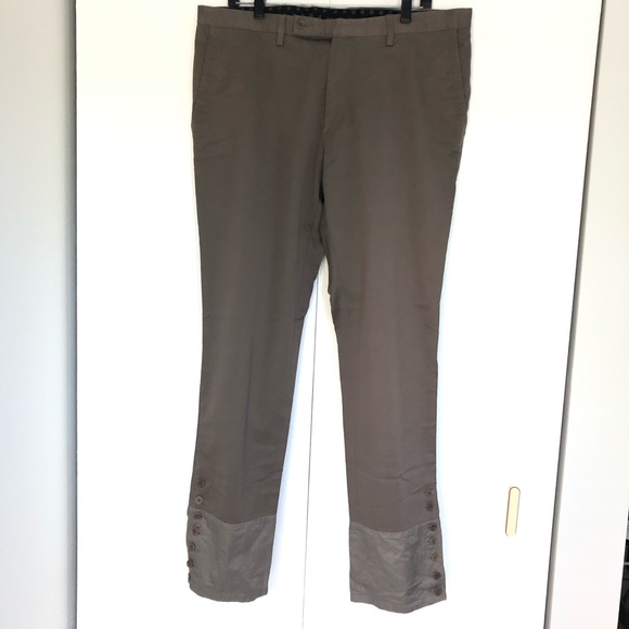 John Varvatos men pants with a lot button hem - Picture 1 of 11